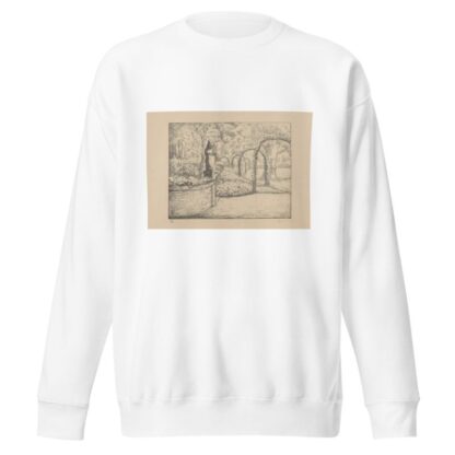 Tuin met rozenbogen op landgoed Zorgvliet Zorgvliet I by Simon Moulijn Sweatshirt