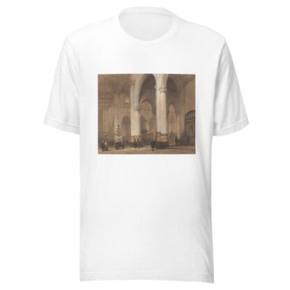 Gezicht in de St.-Laurenskerk te Rotterdam by Johannes Bosboom T-Shirt