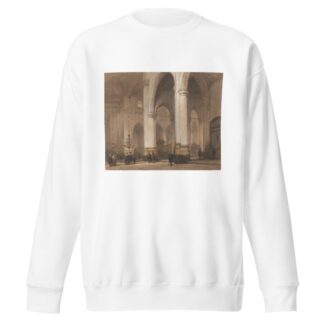 Gezicht in de St.-Laurenskerk te Rotterdam by Johannes Bosboom Sweatshirt