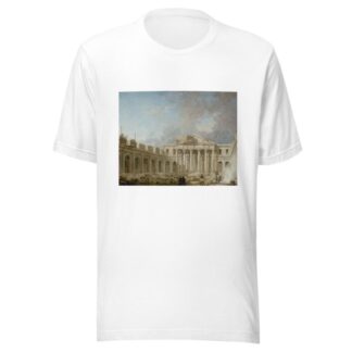 L’Ecole de chirurgie en construction by Hubert Robert T-Shirt
