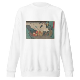 Tsuchiyama by Andō Hiroshige Sweatshirt