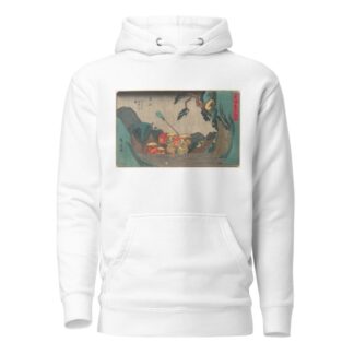 Tsuchiyama by Andō Hiroshige Hoodie