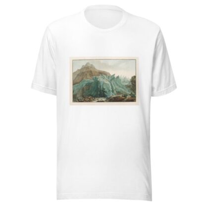 La Lutschinen sortant du Glacier inférieur du Grindelwald by Caspar Wolf T-Shirt