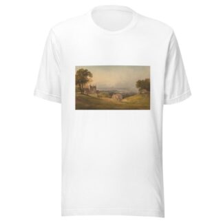 London from Blackheath by Francis Nicholson T-Shirt