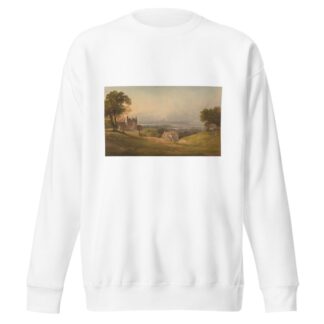 London from Blackheath by Francis Nicholson Sweatshirt