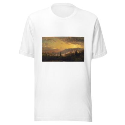 Sunset after a Storm in the Catskill Mountains by Jasper Francis Cropsey T-Shirt
