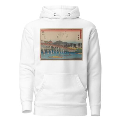 Tokaido gojusantsugi, Pl.39 by Andō Hiroshige Hoodie