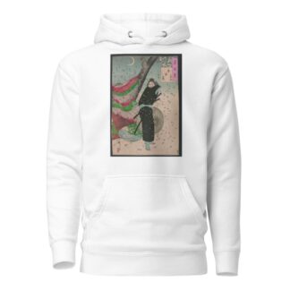 Shinobugaoka no tsuki by Tsukioka Yoshitoshi Hoodie
