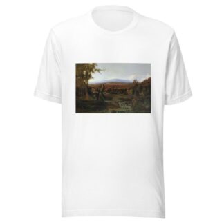 Landscape with Shepherd by Robert S. Duncanson T-Shirt