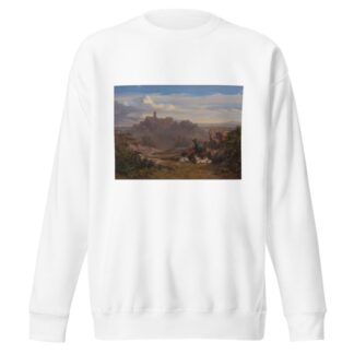 Landscape with Goatherd by Edward Lear Sweatshirt
