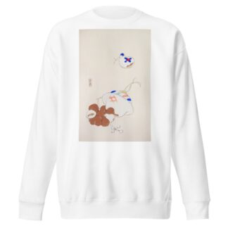 Kyosen’s Collected Illustrations of Japanese Toys Pl.008 by Kawasaki Kyosen Sweatshirt