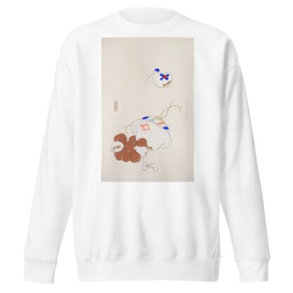Kyosen’s Collected Illustrations of Japanese Toys Pl.008 by Kawasaki Kyosen Sweatshirt