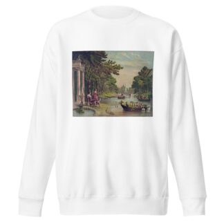 Summer residence of Lafayette by Charles Brothers Sweatshirt