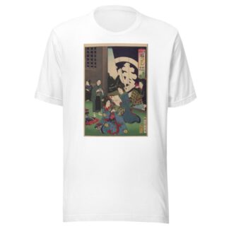 The Album of Nishikie Pl.03 by Toyohara Chikanobu T-Shirt