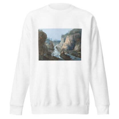 Schlucht mit Wasserfall by Caspar Wolf Sweatshirt