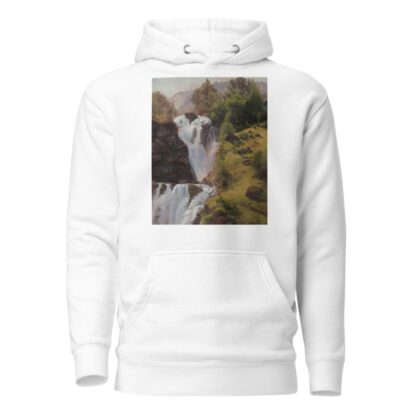 Der Reichenbachfall bei Meiringen by Johann Wilhelm Schirmer Hoodie