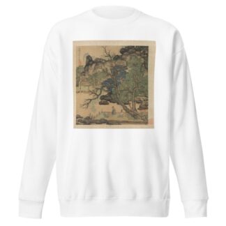 Scholars in a Garden by Chen Hongshou Sweatshirt