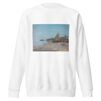 Uferlandschaft der ‘Ika’ by Eugen Jettel Sweatshirt