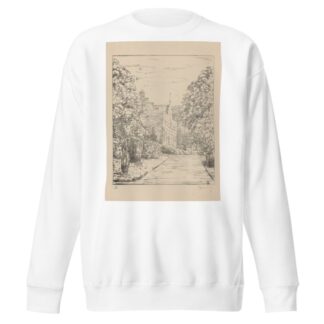 Gezicht op jachthuis Ter Horst vanaf oprijlaan Huis ter Horst by Simon Moulijn Sweatshirt
