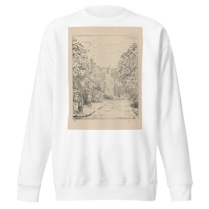 Gezicht op jachthuis Ter Horst vanaf oprijlaan Huis ter Horst by Simon Moulijn Sweatshirt
