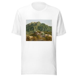 Village on the Island of Ischia by Sébastien Norblin de la Gourdaine T-Shirt