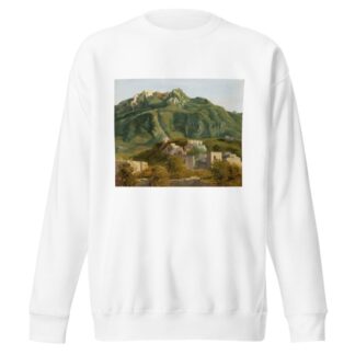 Village on the Island of Ischia by Sébastien Norblin de la Gourdaine Sweatshirt