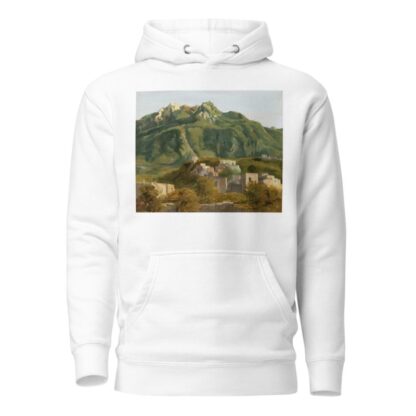 Village on the Island of Ischia by Sébastien Norblin de la Gourdaine Hoodie