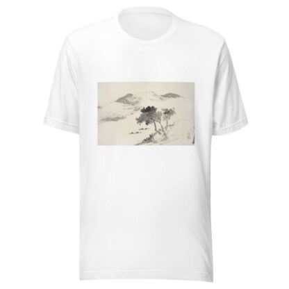 Album of Fifteen Ink Paintings Pl.07 by Hine Taizan T-Shirt