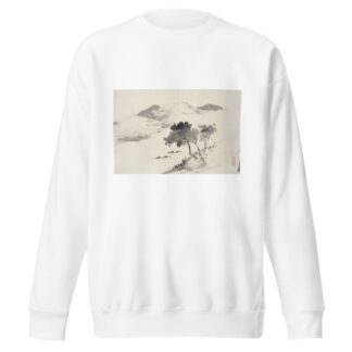 Album of Fifteen Ink Paintings Pl.07 by Hine Taizan Sweatshirt