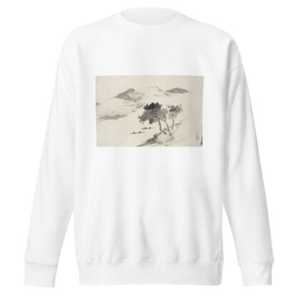 Album of Fifteen Ink Paintings Pl.07 by Hine Taizan Sweatshirt