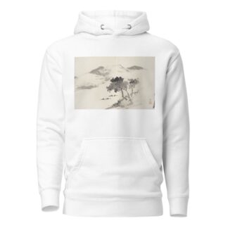 Album of Fifteen Ink Paintings Pl.07 by Hine Taizan Hoodie