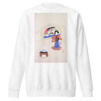 Kyosen’s Collected Illustrations of Japanese Toys Pl.047 by Kawasaki Kyosen Sweatshirt