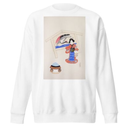 Kyosen’s Collected Illustrations of Japanese Toys Pl.047 by Kawasaki Kyosen Sweatshirt