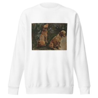 Two Terriers; Study For ‘the Half Holiday’ by Elizabeth Adela Forbes Sweatshirt