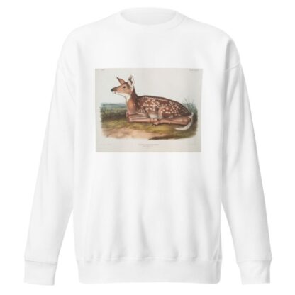 Cervus Virginianus, Common American Deer. by John Woodhouse Audubon Sweatshirt