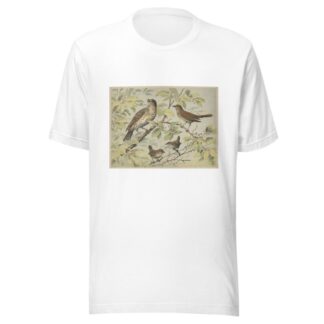 Thrush, nightingale and wren by Oluf August Hermansen T-Shirt
