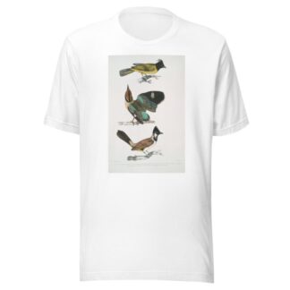 1. Black-headed Brachypus, Brachypus melanocephalus; 2. Short Tailed Pelta [Pitta], Pelta [Pitta] brachyura by John Edward Gray T-Shirt