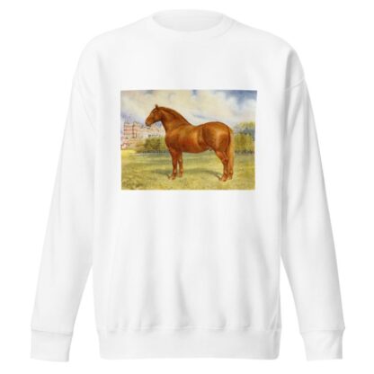 Suffolk Sire, Prince Wedgewood by Frank Babbage Sweatshirt
