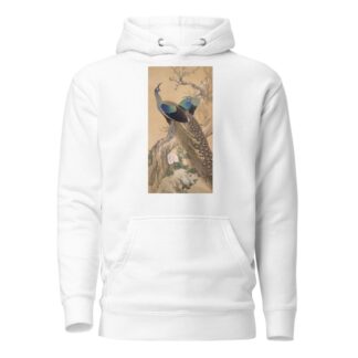 A Pair of Peacocks in Spring by Imao Keinen Hoodie