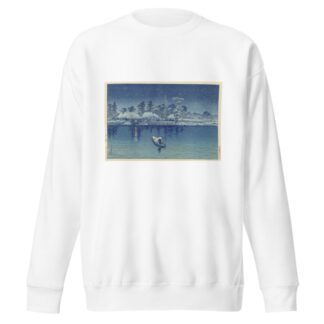 Ushibori by Kawase Hasui Sweatshirt
