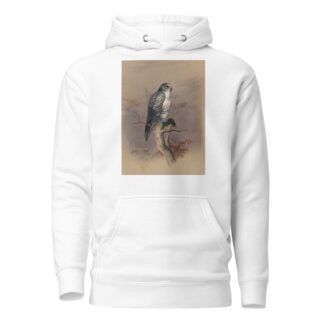 The Iceland Falcon by Joseph Wolf Hoodie