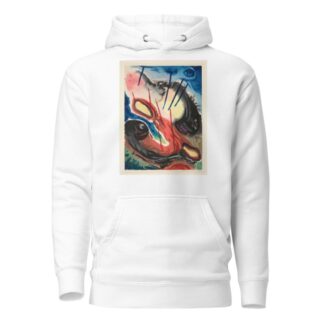 Abstract Forms by Fritz Stuckenberg Hoodie