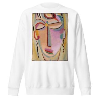 Mystical head, Meditation by Alexej von Jawlensky Sweatshirt
