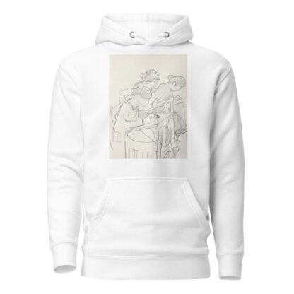 Drie vrouwen in een tekenklas by Reijer Stolk Hoodie