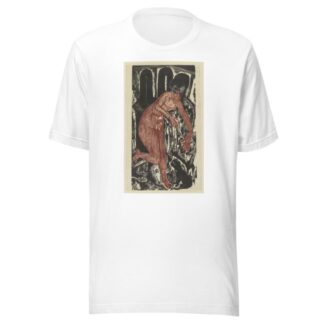 Woman Bathing by the Oven by Ernst Ludwig Kirchner T-Shirt