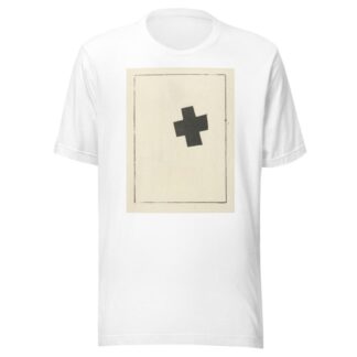 Small Black Cross by Kazimir Malevich T-Shirt