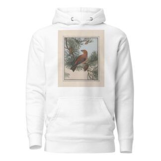 Original water-colour drawings of birds and eggs Pl.01 by John William Lewin Hoodie