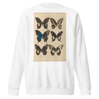 Exotische schmetterlinge Pl.004 by Otto Staudinger Sweatshirt