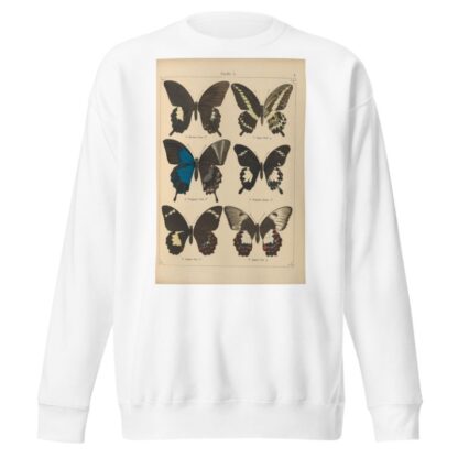 Exotische schmetterlinge Pl.004 by Otto Staudinger Sweatshirt