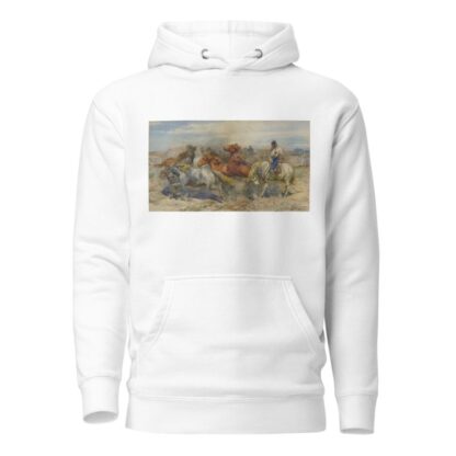 Separating A Stallion by Henry Enrico Coleman Hoodie
